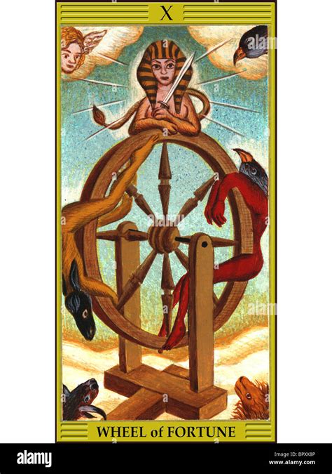 tarot la rueda de la fortuna|La Rueda de la Fortuna: El Ciclo de la Vida en el Tarot